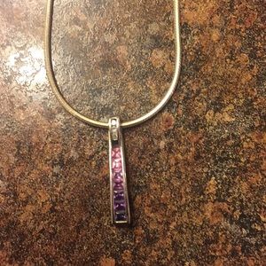 Ombre Pendant Necklace